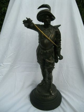 Large Don Ceasar Bronze Finish Statue Figurine Sculpture 20 Inch Tall 2