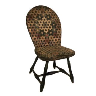 Antique C.  1790 - 1810 American Whimsical Windsor Chair Aafa