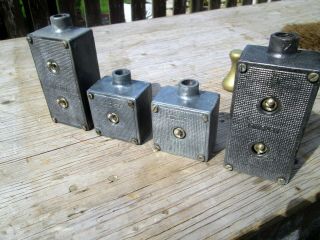 4 Vintage Industrial Simplex Light Switches
