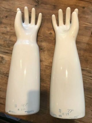 1989 - General Porcelain Trenton Nj - Glove Mold Size 11 (h - 22