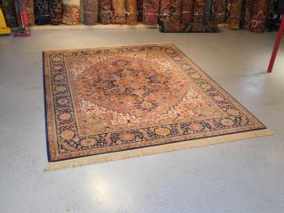 Heriz Rug Karastan Rug Lovely Carpet 8.  8x10.  6 Gently Pattern 726