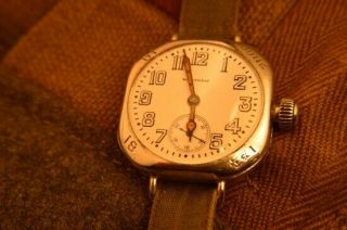 Waltham Trench Watch,  Capt Vaughan.  1918 Signed Belleau Wood Commemorative,
