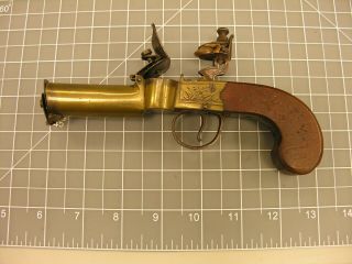 Early 19th c Flintlock Tinder - lighter English Military Armoral Engraving 2
