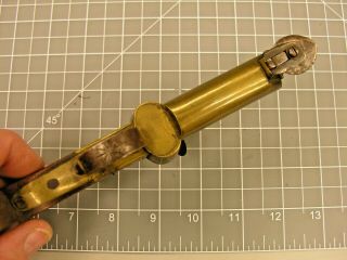 Early 19th c Flintlock Tinder - lighter English Military Armoral Engraving 4