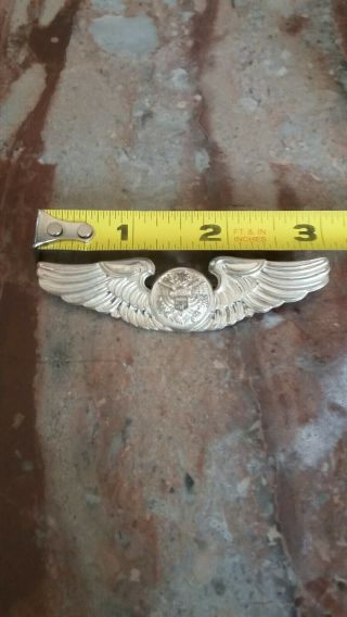WW2 Sterling Army Air Corp Enlisted Crew Wings 3 