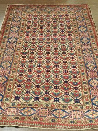 Antique Shirvan Rug,  Circa 1910 (4 ' x 6 ') 2