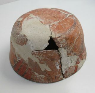 Pre - Columbian Maya Pottery Bowl,  Repaired 9