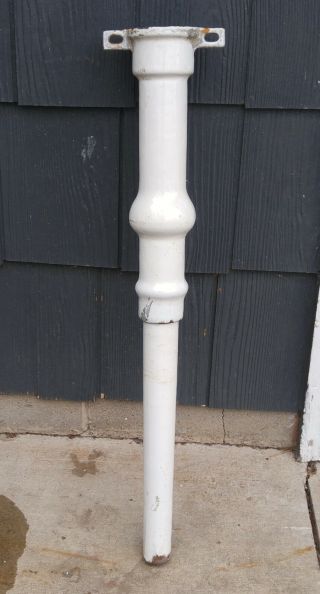 1 Antique Vintage White Porcelain Cast Iron Adjustable Farmhouse Sink Basin Leg