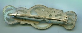 WWII GERMAN NAVY KRIESGMARINE SMALL UNITS COMBAT CLASP IN SILVER 2