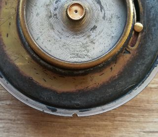 PRE WW2 VINTAGE GERMANY KOHLER & Co LAUFAMHOLZ CAR or LUFTWAFFE AIRCRAFT CLOCK 5