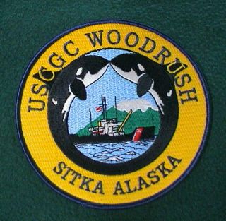 Us Coast Guard Sitka,  Alaska Uscgc Woodrush Orca Patch