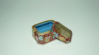 A Chinese Canton Enamel Hand Warmer and Cover 7