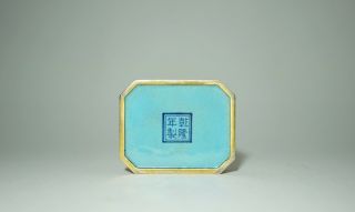 A Chinese Canton Enamel Hand Warmer and Cover 8