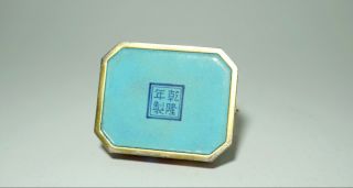 A Chinese Canton Enamel Hand Warmer and Cover 9