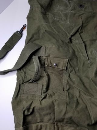 Military Green Duffel Bag OD - 7 W/Stap Type 1 US Hughes De Santa Fe 2
