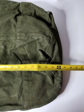 Military Green Duffel Bag OD - 7 W/Stap Type 1 US Hughes De Santa Fe 8