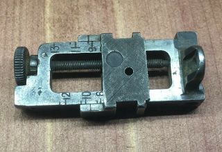 Lee Enfield No.  4 Flip Up Peep Style Rear Sight - marked S.  M.  41 2