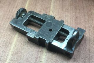 Lee Enfield No.  4 Flip Up Peep Style Rear Sight - marked S.  M.  41 9