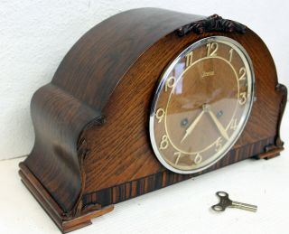 Antique Table Clock Mantel Clock German clock JUNGHANS 3