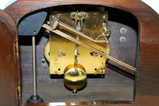 Antique Table Clock Mantel Clock German clock JUNGHANS 9