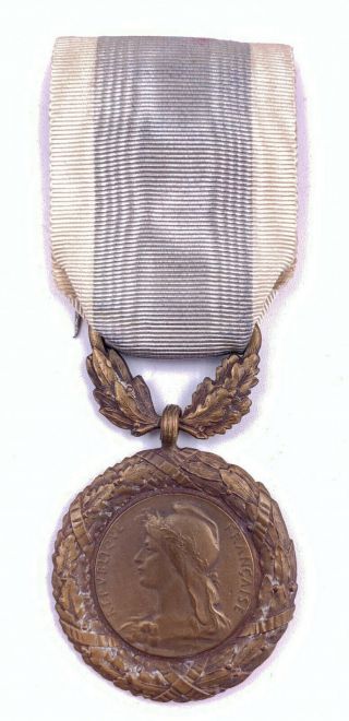 France Rare Bronze Medal Of Honor Hygiene - MÉdaille D 