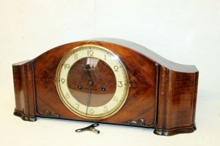 Antique Table Clock Mantel Clock German clock Junghans 2
