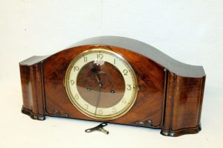 Antique Table Clock Mantel Clock German clock Junghans 3