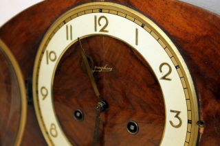 Antique Table Clock Mantel Clock German clock Junghans 6
