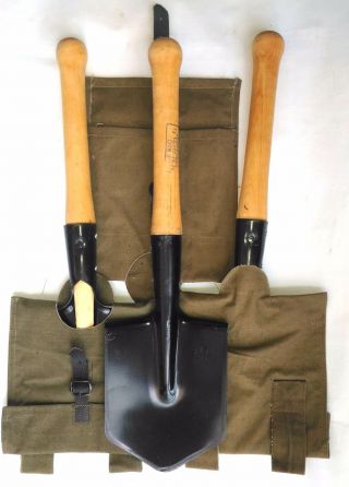 Ussr Soviet Russian Red Army Military Infantry Shovel Steel,  Ussr Case