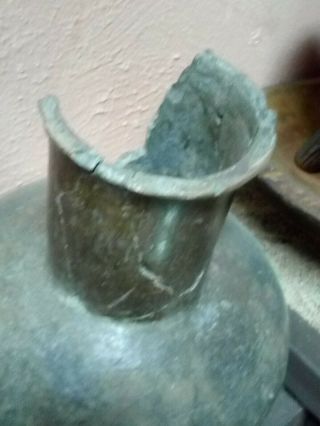 17th Century Antique Spanish Colonial Arizona Clay Water Pitcher 2