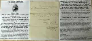 Seminole Mexican Civil War General Colonel 4th Us Artillery Letter Signed 1840