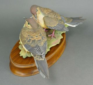 Fine Vtg German Bisque Porcelain Hutschenreuther G.  Granget Dove Bird Sculpture 10