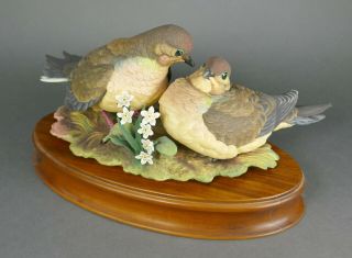 Fine Vtg German Bisque Porcelain Hutschenreuther G.  Granget Dove Bird Sculpture