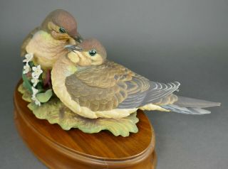 Fine Vtg German Bisque Porcelain Hutschenreuther G.  Granget Dove Bird Sculpture 2