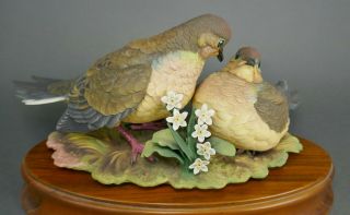 Fine Vtg German Bisque Porcelain Hutschenreuther G.  Granget Dove Bird Sculpture 5