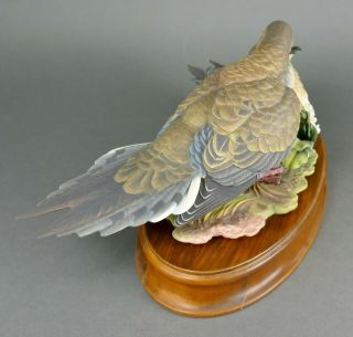 Fine Vtg German Bisque Porcelain Hutschenreuther G.  Granget Dove Bird Sculpture 6