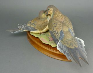 Fine Vtg German Bisque Porcelain Hutschenreuther G.  Granget Dove Bird Sculpture 7