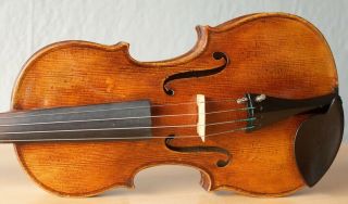 old violin 4/4 geige viola cello fiddle label JOHANES PAROTI 3
