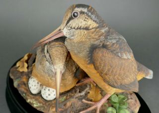Fine Vtg German Bisque Porcelain Hutschenreuther G.  Granget Bird Sculpture 3