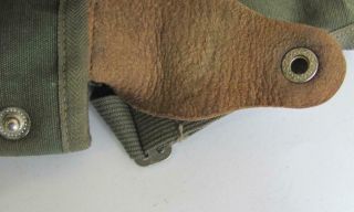 WWII GERMAN ALLY CANVAS POUCH FOR GAS MASK 11