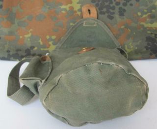 WWII GERMAN ALLY CANVAS POUCH FOR GAS MASK 9