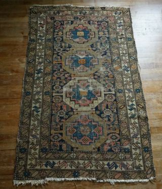 Antique Caucasian Rug 3 