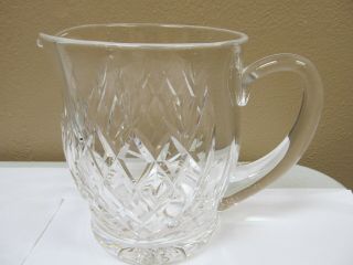 Waterford Crystal Outstanding Donegal Lge Pitcher 5 3/4” Tall Xlnt Cond