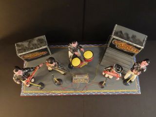 LOS TIGRES Del Norte Large Stage And Figures Mid - 70 ' s Fan Souvenir 5