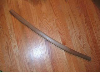 Sa669 Japanese Samurai Sword: Kuniyuki Katana In Shirasaya 64.  8 Cm Project Pc