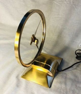 Vintage Jefferson Golden Hour Mystery Clock 5