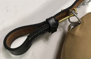 PRE WWI US SPANISH AMERICAN WAR M1878 CANTEEN AND LEATHER CARRY STRAP 5
