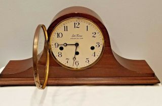 Seth Thomas Westminster Chime 2 Jewel Mantle Clock Germany Model A401 - 003 As - Is