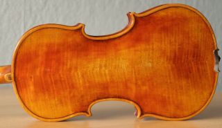 Old Violin 4/4 Geige Viola Cello Fiddle Label Ton Instrument Markstein (tim)