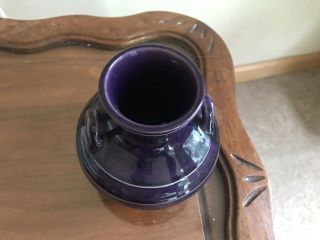 Antique Chinese Purple Glazed Vase With Ear 19th c? 3